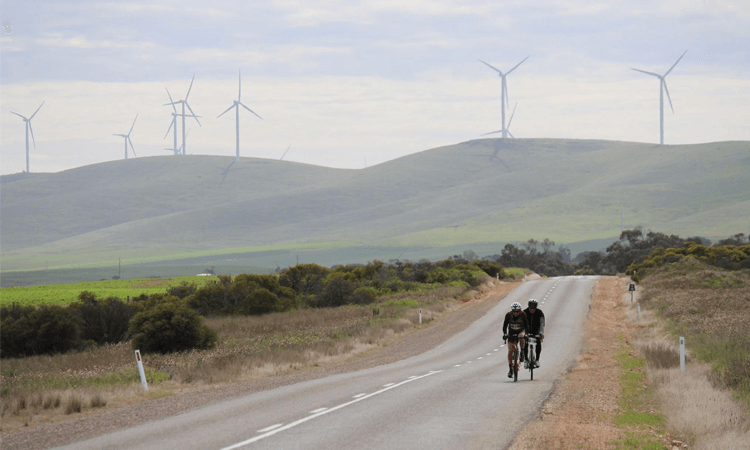 Bike SA Wine Wheels and Whiting Clare to Wallaroo Bike Ride 2018