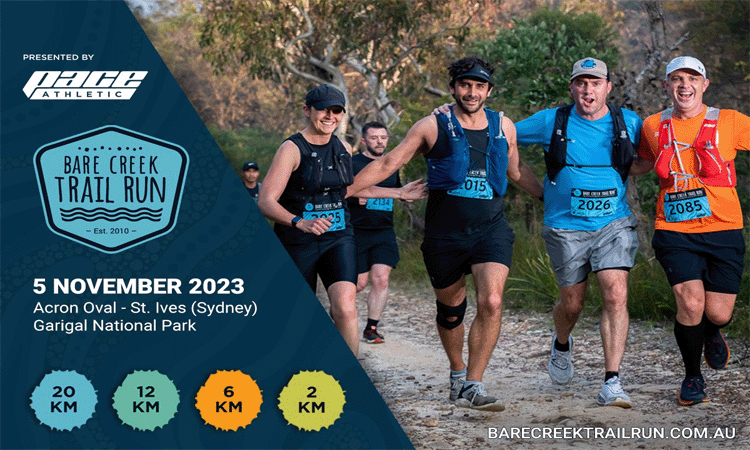 Bare Creek Trail Run Sydney NSW 2023