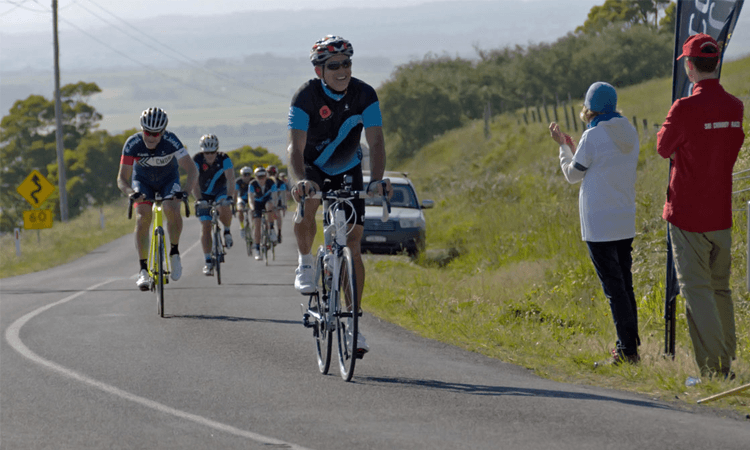Bass Coast Cycle Challenge riders