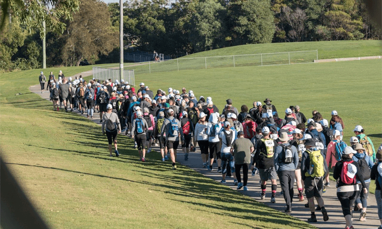 The Bloody Long Walk Wollongong NSW group