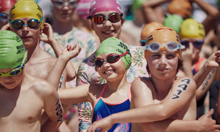Busselton Jetty Swim Western Australia 2024 kids swim
