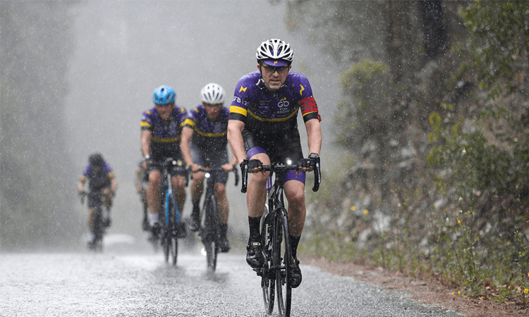 Go for Broke - Ride to Beat Depression Riders New South Wales Rain