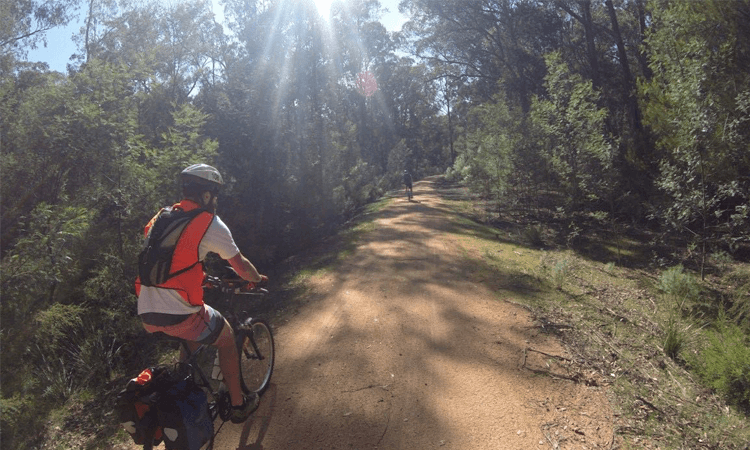 Great East Rail Trail Ride Gippsland Victoria