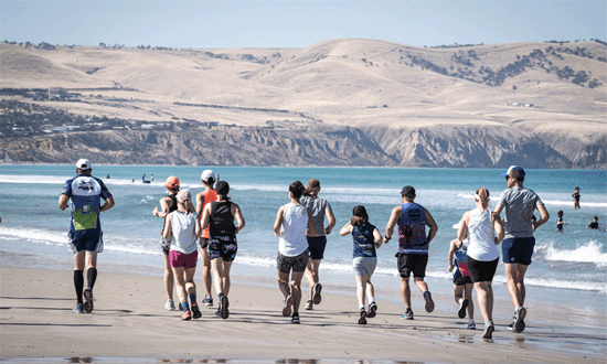 Great Southern Bolt Half Marathon Run South Australia beach runners 550x330px