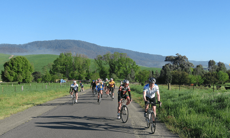 Lake Hume Cycle Challenge 2022 riders