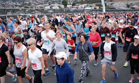 Run the Bridge Hobart Tasmania walkers 550x330px