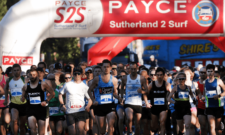 PAYCE Sutherland 2 Surf Fun Run in New South Wales 