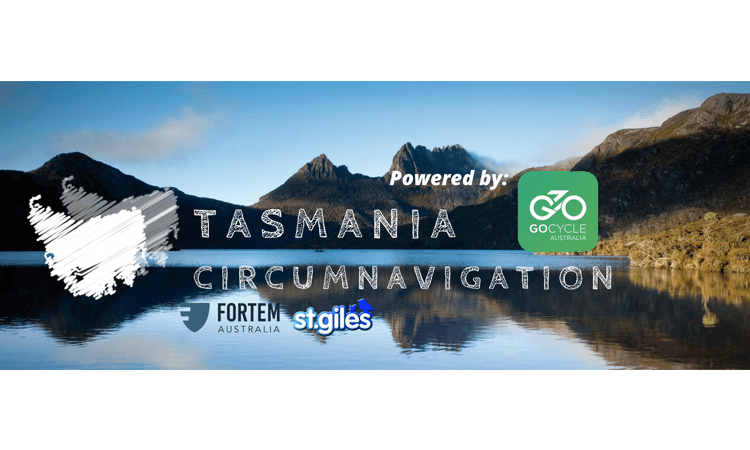 Tasmania Circumnavigation 100% Charity Ride Bike Fundraising Challenge 2020 logo
