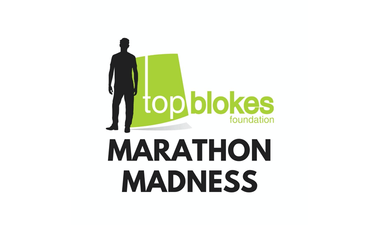 Top Blokes Marathon Madness Virtual Run logo