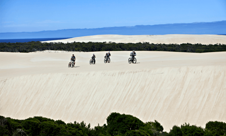 XPD adventure race beach mountain bikes Tasmania photo credit James Pitman